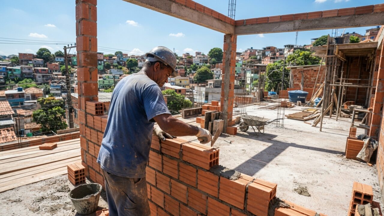 Adeus, tijolos de barro convencionais: o bloco ecológico que torna a construção mais barata e sustentável