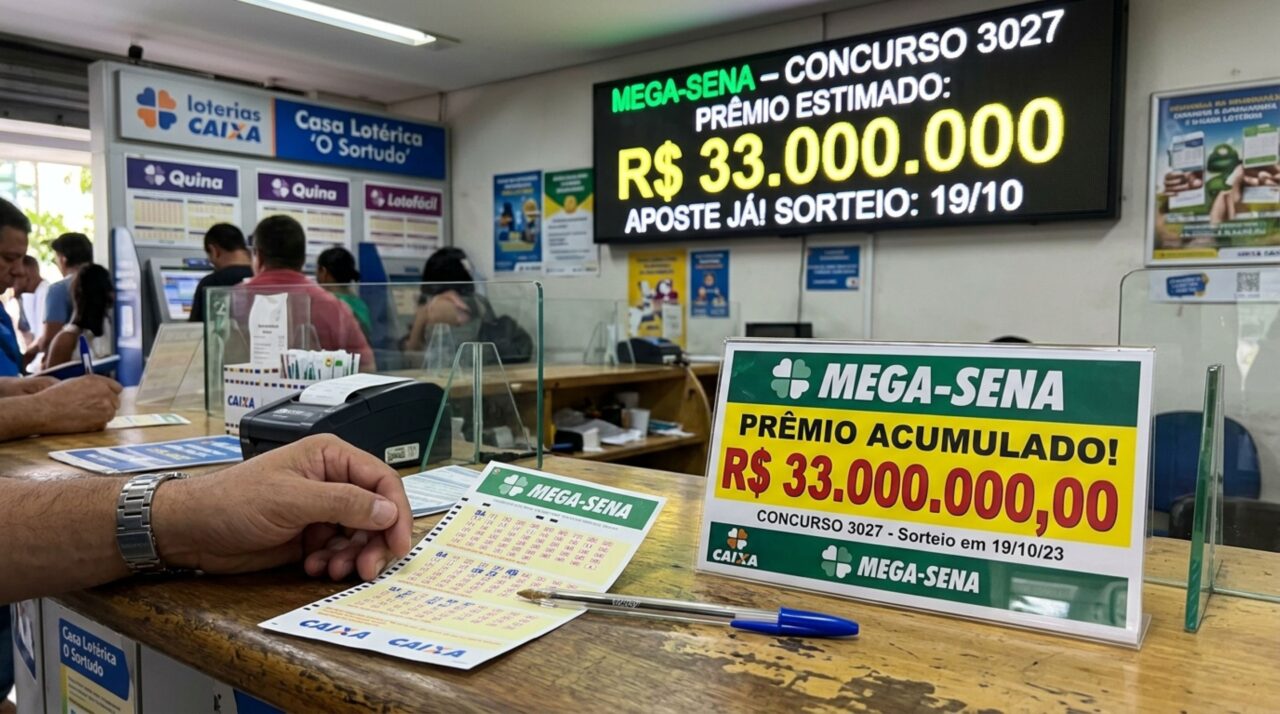 Organizadores da Mega-Sena emitem comunicado para quem vai apostar neste sábado (04)