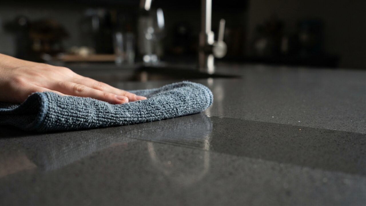 Nem mármore, nem granito: o melhor material composto para bancadas que não mancham e custam menos.