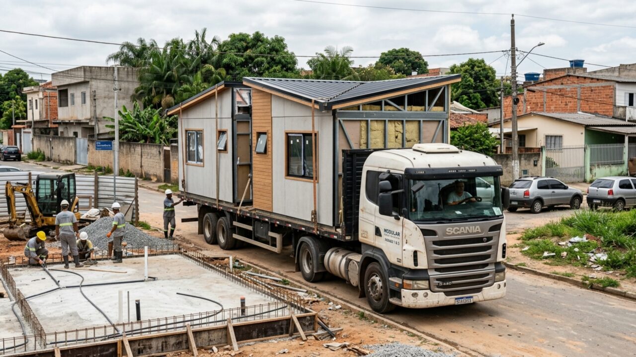 Adeus obra longa e demorada: casa barata feita em 5 dias usa método que é nova tendência em 2026