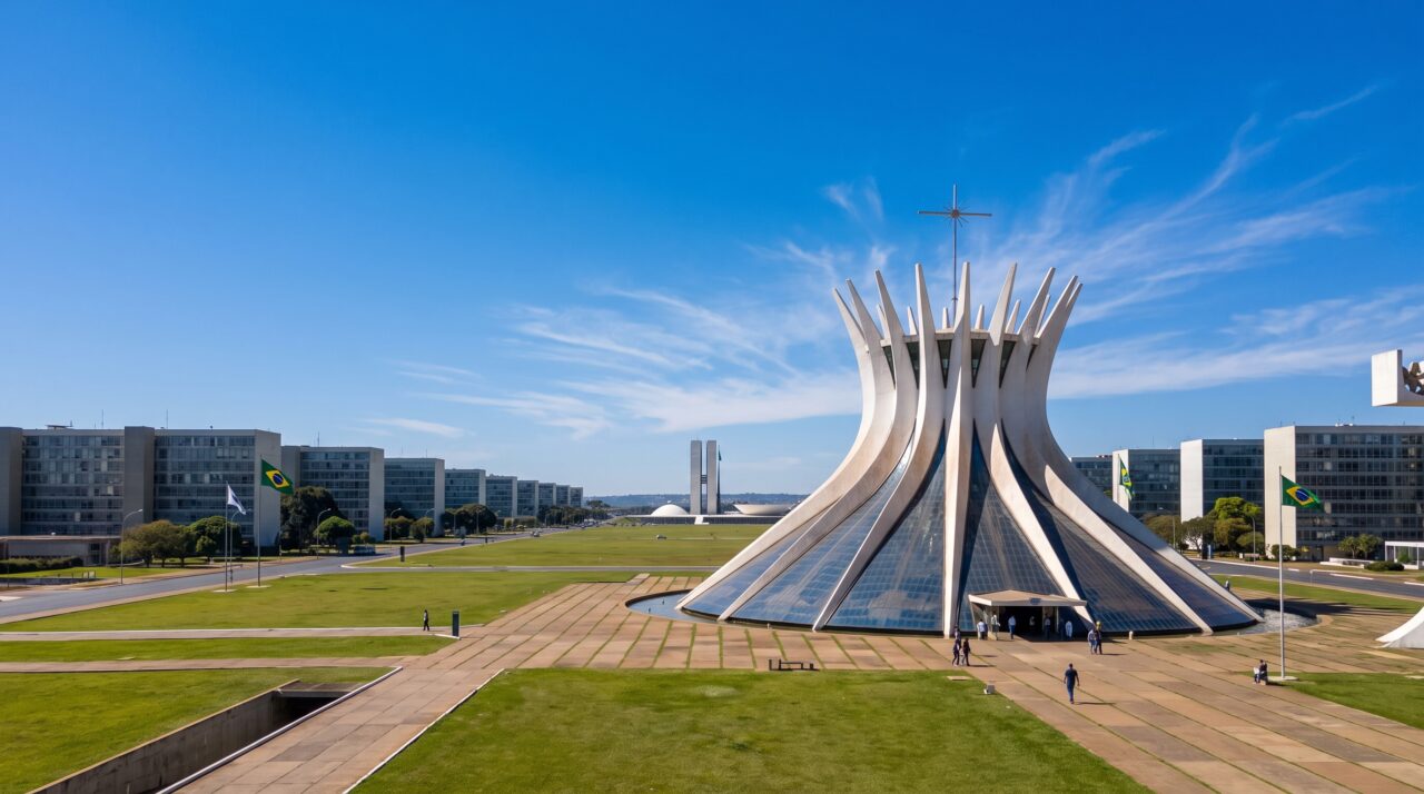 A capital planejada de imensos eixos monumentais que conquistou um dos maiores índices de desenvolvimento humano do país parece um museu a céu aberto perfeito para o turismo cívico e arquitetônico