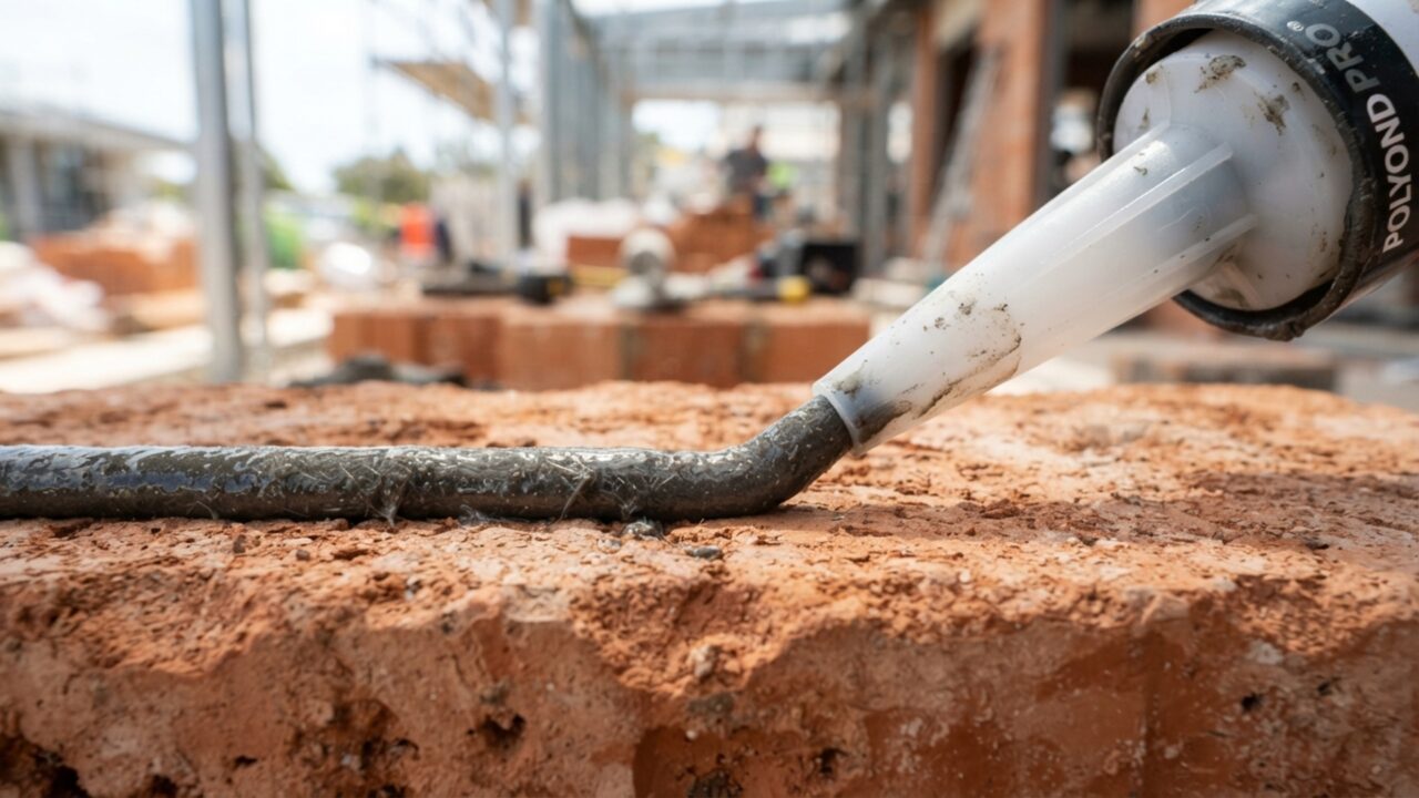 Esqueça o cimento tradicional: a massa pronta em bisnaga que não precisa de água e acelera a obra 3 vezes mais
