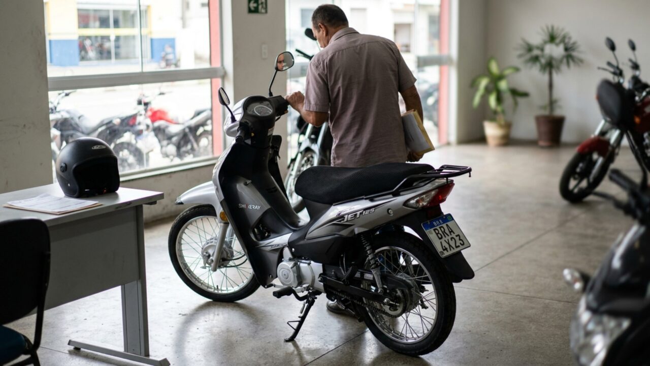 Quem quer fugir do ônibus está olhando para uma moto 0 km que custa pouco mais de R$ 11 mil