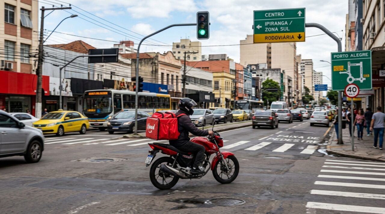 IFood e EPTC realizam parceria para mapear pontos críticos no trânsito