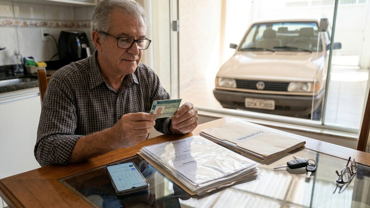 Quem tem mais de 55 anos e dirige precisa saber deste prazo da CNH que já está em vigor