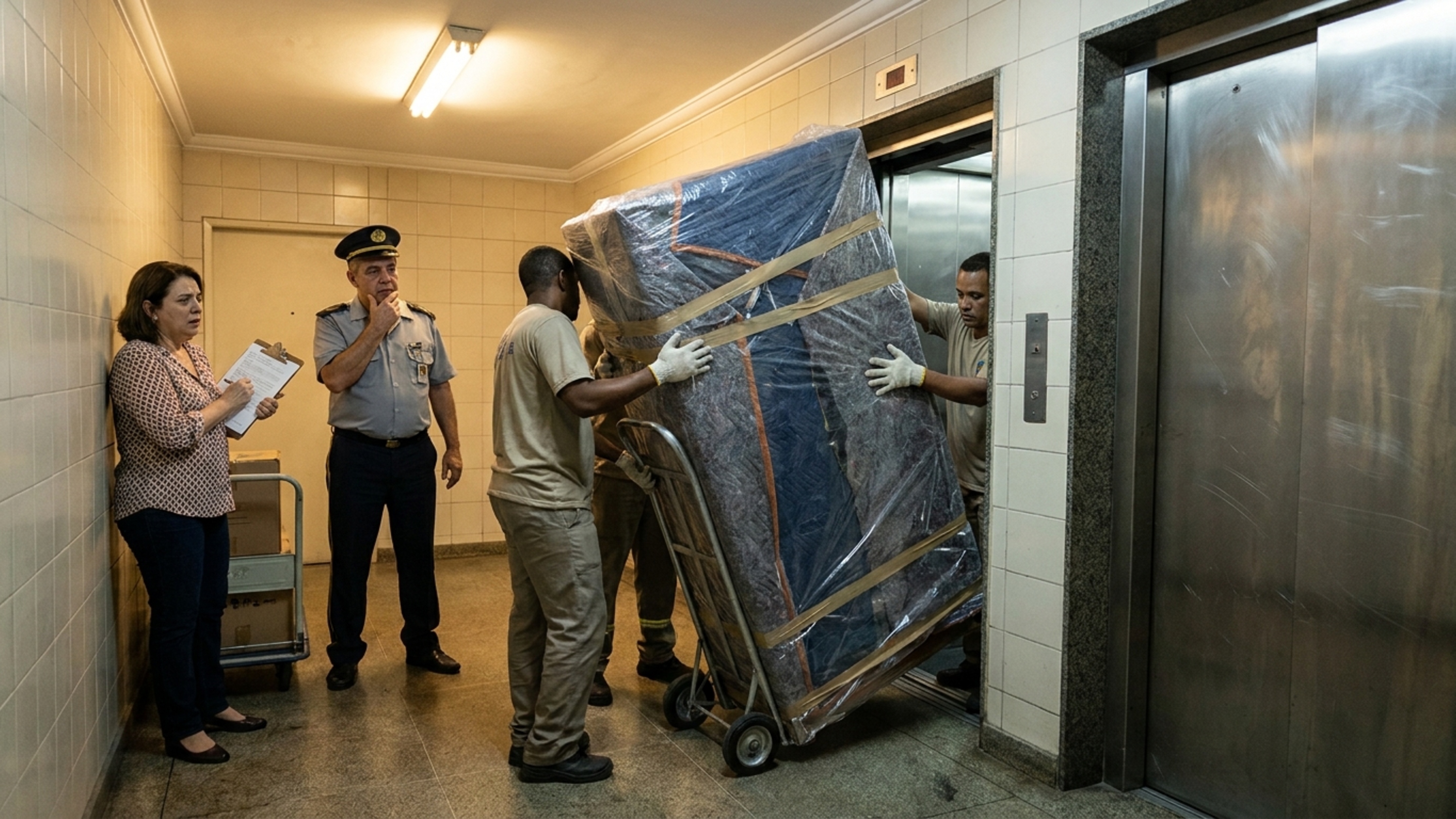 Dona de apartamento faz mudança, empresa quebra elevador e conta de R$ 16,4 mil cai no colo da proprietária