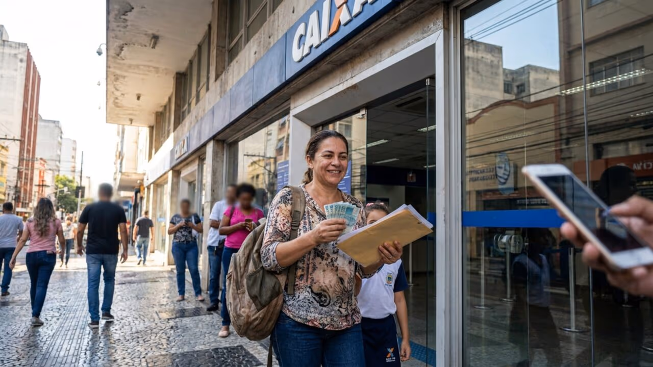 Caixa faz liberação de valor para brasileiros cadastrados que cumprem esta exigência de renda