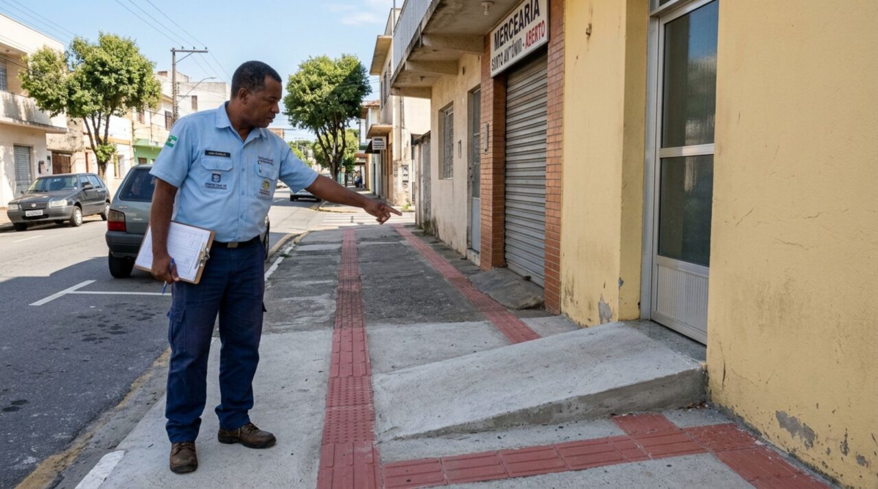 Morador pode construir uma rampa de garagem e eliminar uma vaga da rua?