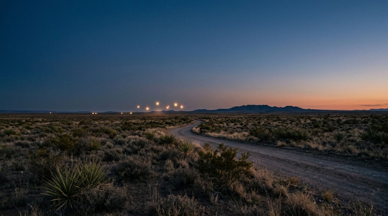 As luzes que aparecem no deserto do Texas desde 1883 e ainda resistem a uma explicação única