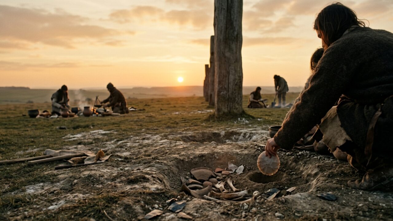 Estrutura de madeira construída 500 anos antes de Stonehenge pode ter sido o primeiro teste para o monumento mais famoso da região