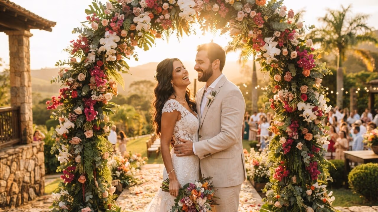 Quanto um fotógrafo cobra para cobrir um casamento durante oito horas em julho de 2026?