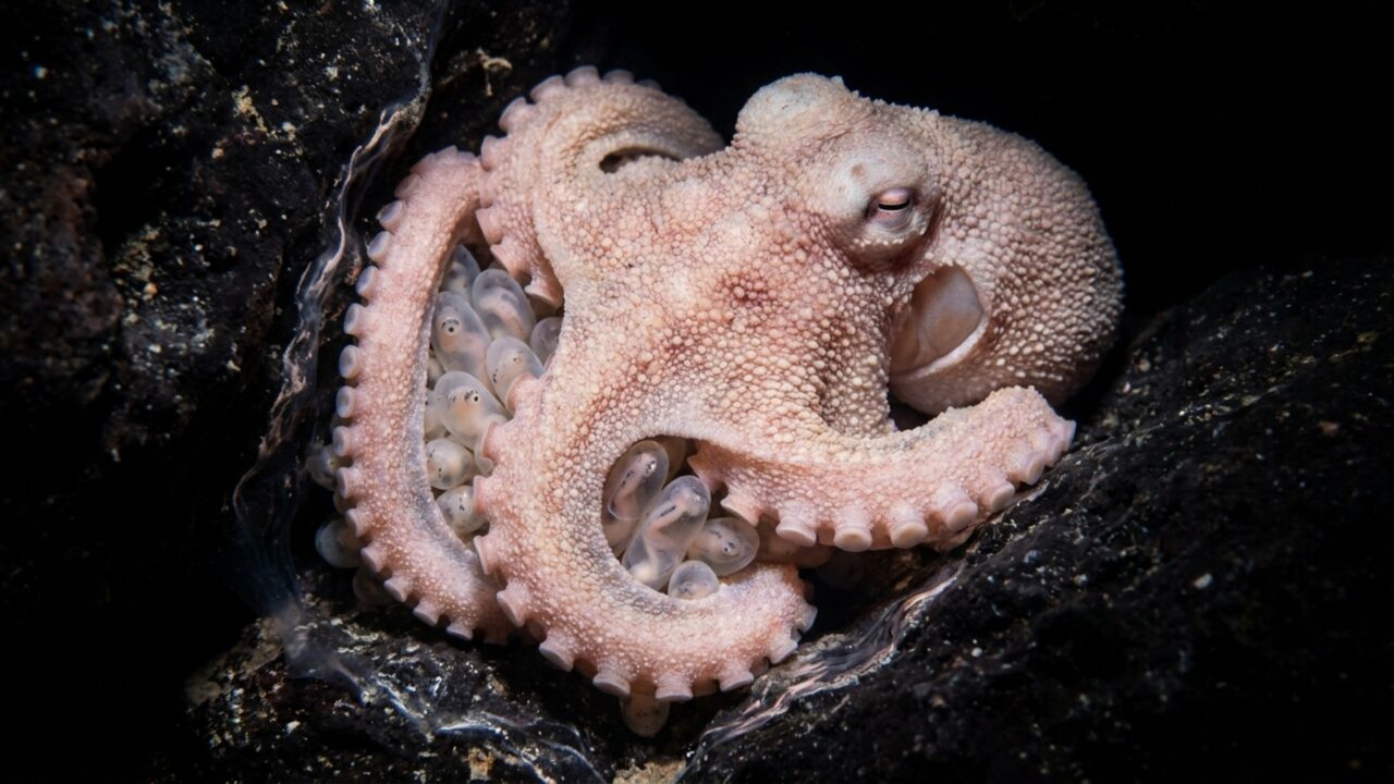 Cientistas encontram 6 mil polvos reunidos a 3.200 metros de profundidade em uma área de apenas 2,5 hectares