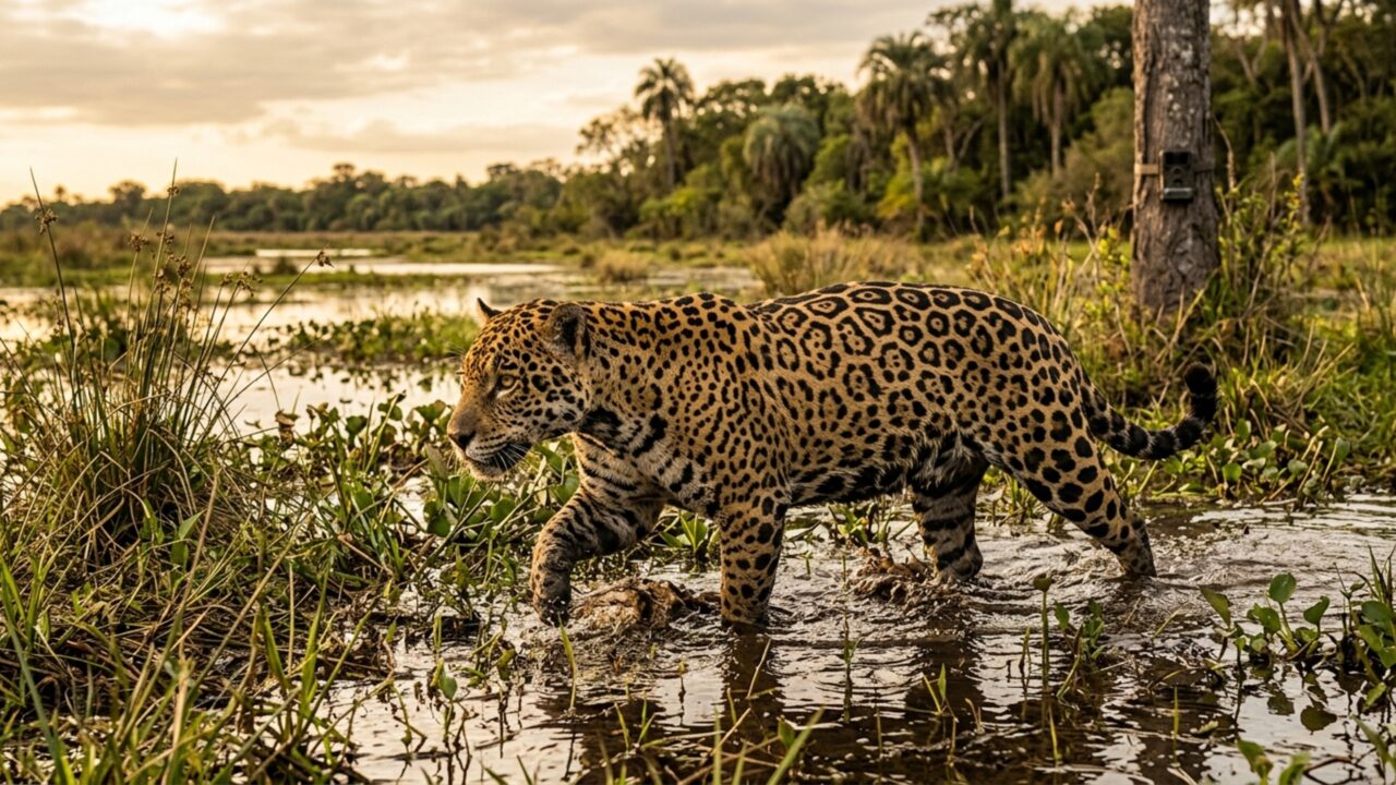 Grande felino retorna a área onde havia desaparecido e mostra como predadores mudam a paisagem