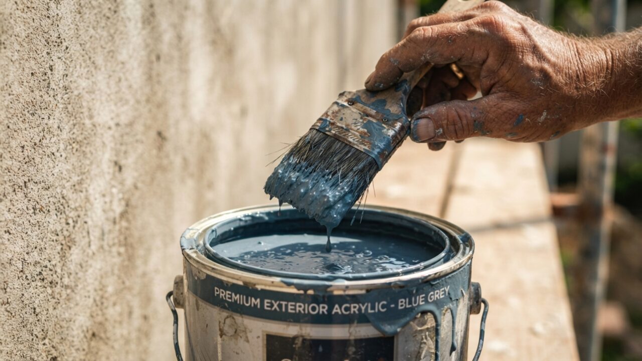 Quanto um pintor cobra para lixar, preparar e pintar a fachada de uma casa térrea de 80 m² com tinta acrílica em julho de 2026