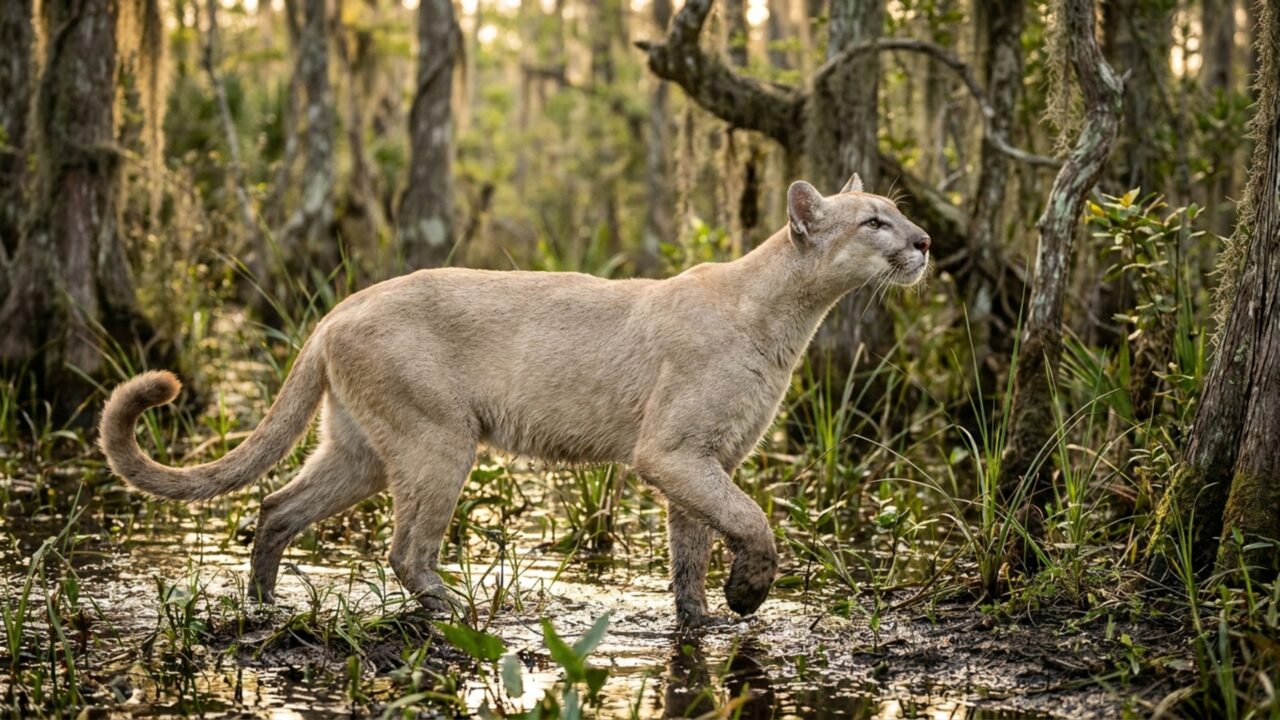Pantera rara quase desaparece com menos de 30 animais e volta a crescer após resgate genético