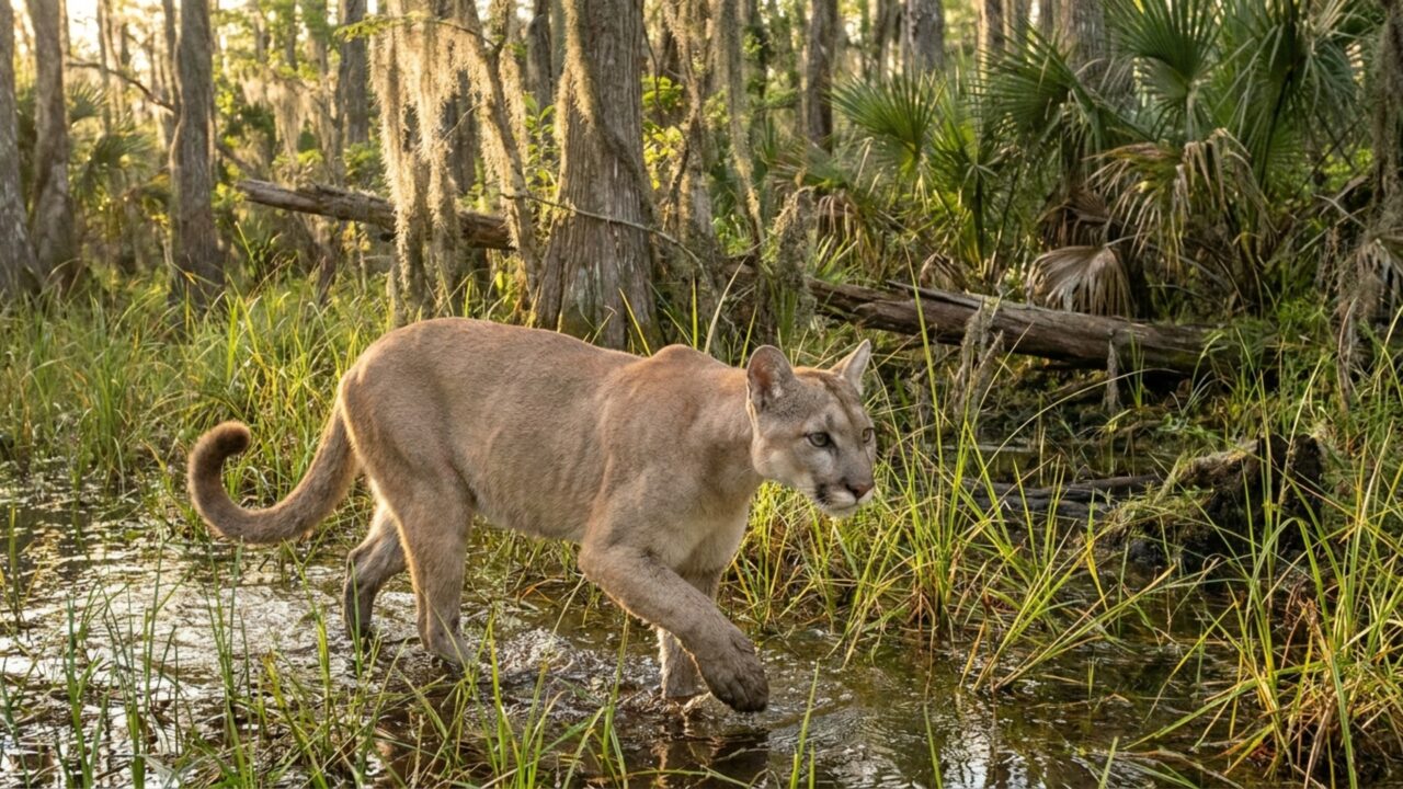 Pantera rara quase desaparece com menos de 30 animais e volta a crescer após resgate genético