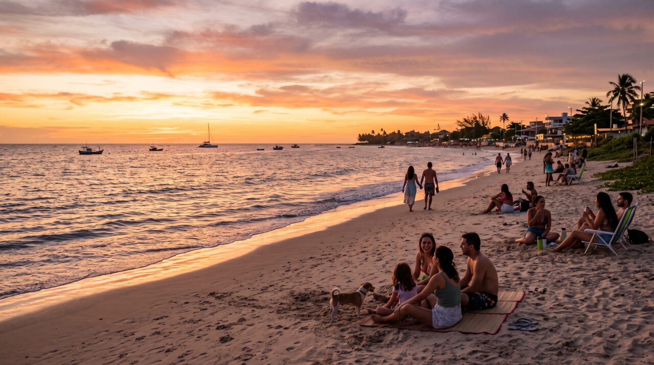 Cidade que mais conquista novos moradores no litoral nordestino, graças à sua qualidade de vida e praias tranquilas que oferecem um pôr do sol inesquecível e infraestrutura completa para famílias