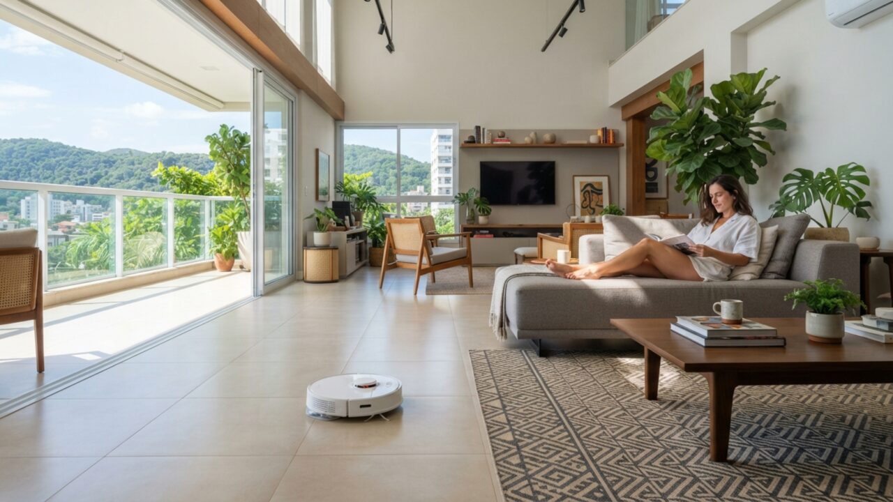 Esqueça os robôs aspiradores de R$ 3.000: o modelo vertical de R$ 180 e 600W que limpa a casa gastando 40% menos luz