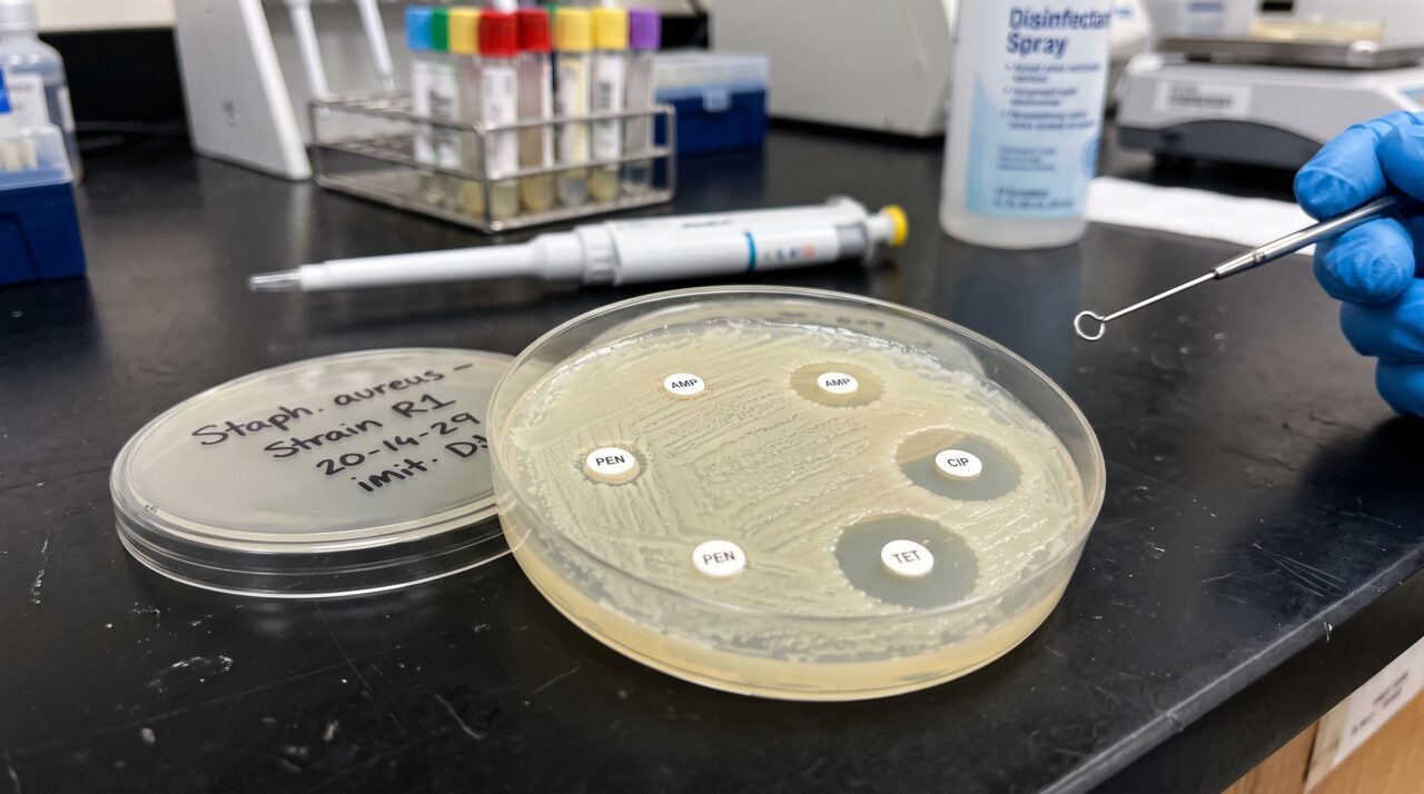 Novo estudo matemático identifica o momento mais perigoso no uso de antibióticos para o surgimento de superbactérias resistentes.
