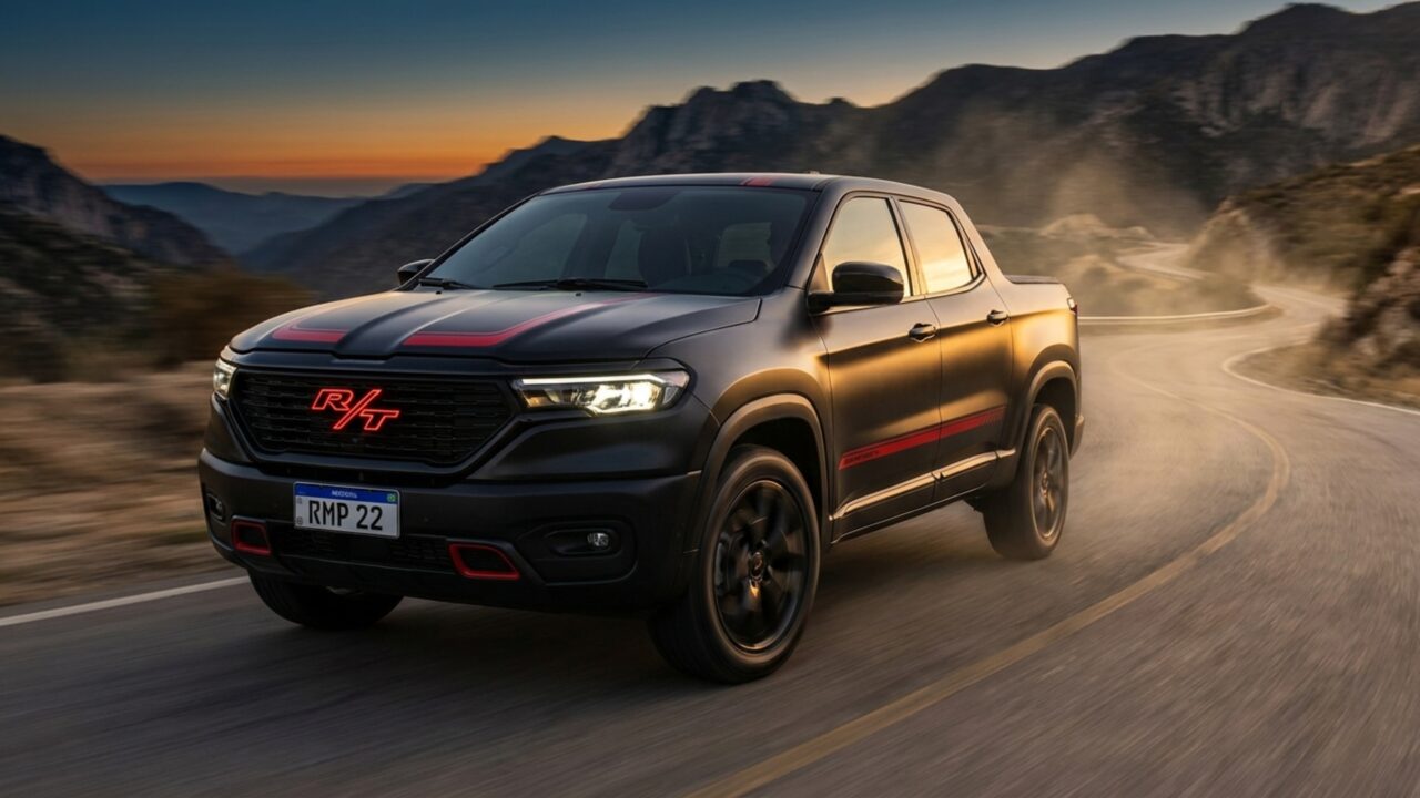 De zero a 100 km/h em 6,9 segundos faz esta picape brasileira acelerar como carro esportivo