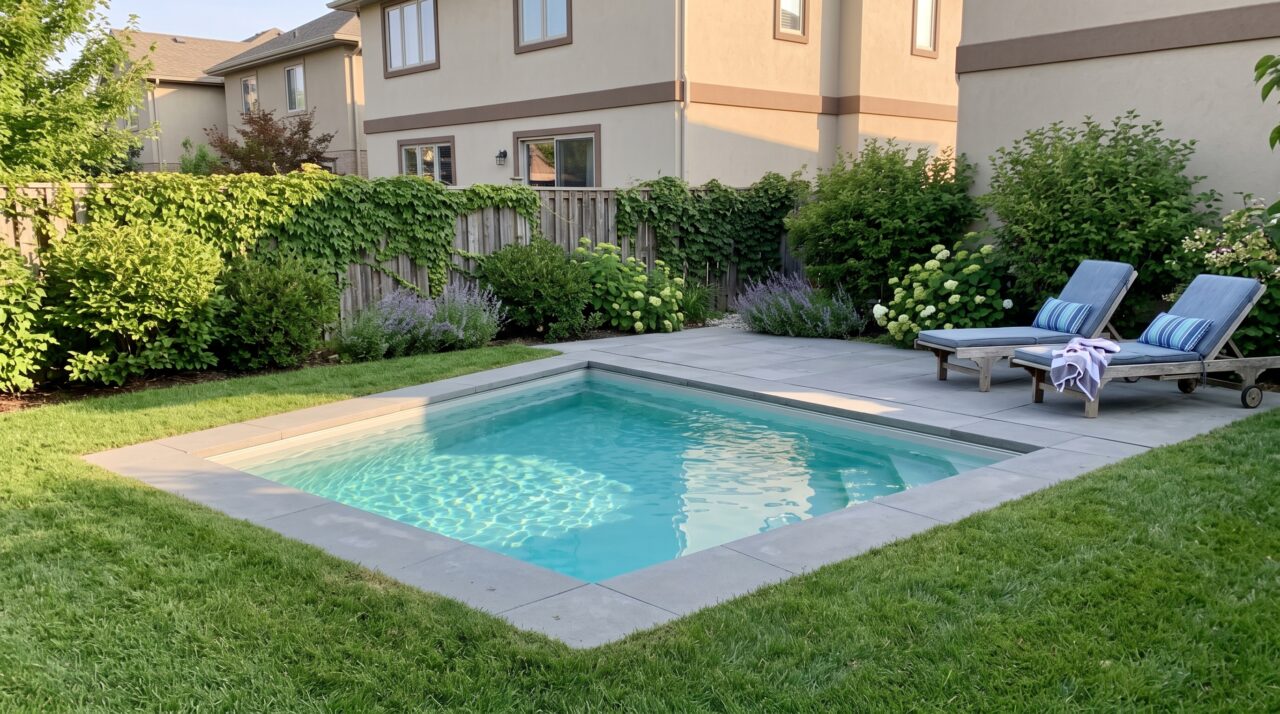 Quanto custa instalar uma piscina de fibra de 4 metros no quintal em 2026 para fugir do calor?