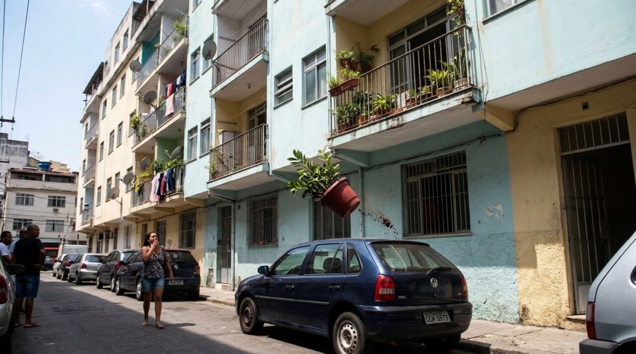 Moradores que deixam vaso no parapeito do prédio ou varanda podem pagar indenização se o objeto cair sobre alguém ou causar danos