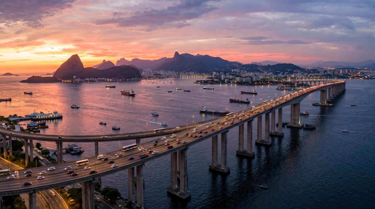 A engenharia e curiosidades sobre a Ponte Rio-Niterói.