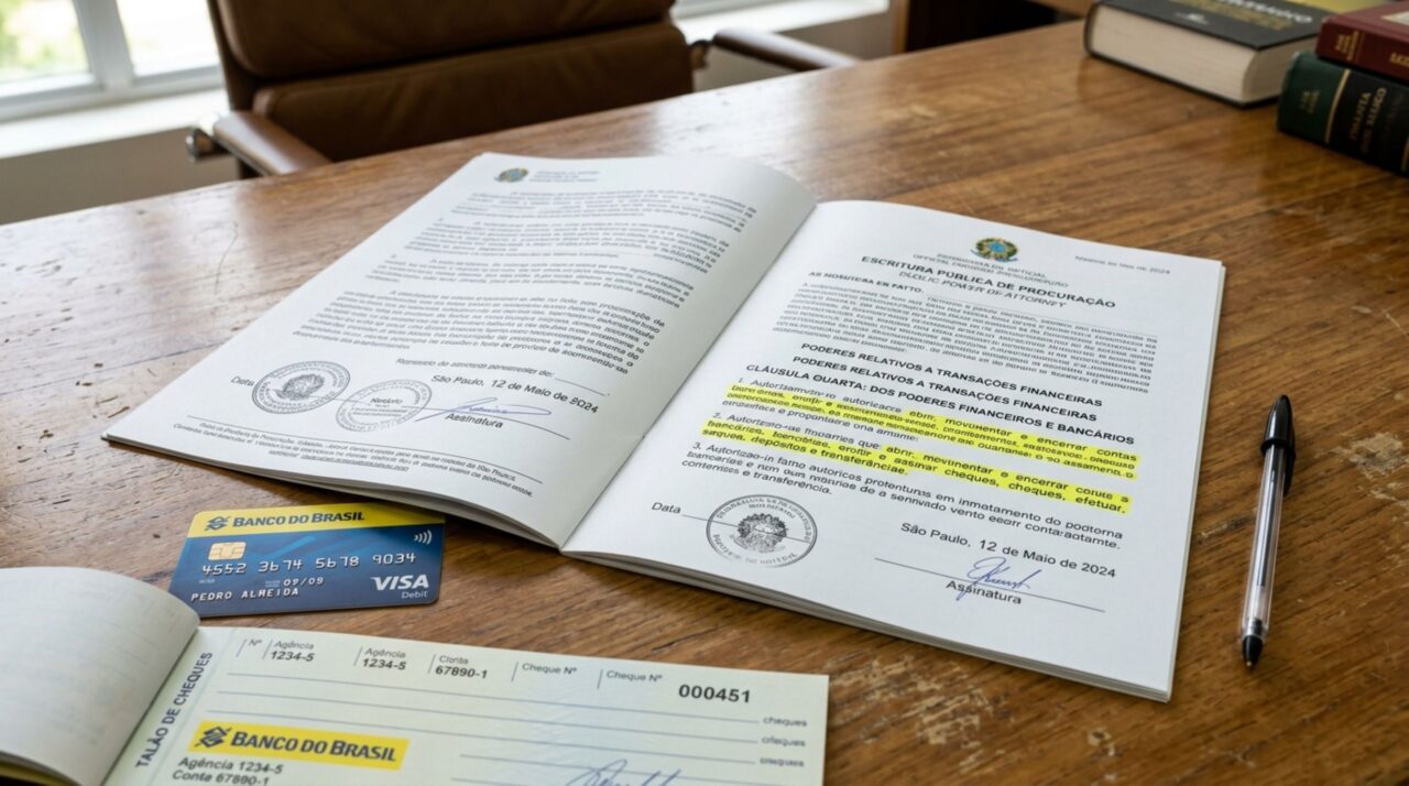 Procuração pública acende alerta para todos os idosos que permitem a parentes movimentar contas e desejam manter limites sobre o próprio dinheiro