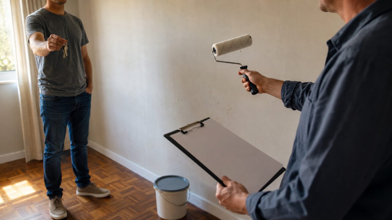 Proprietário exige pintura nova na entrega do imóvel mesmo sem danos: o inquilino é obrigado?