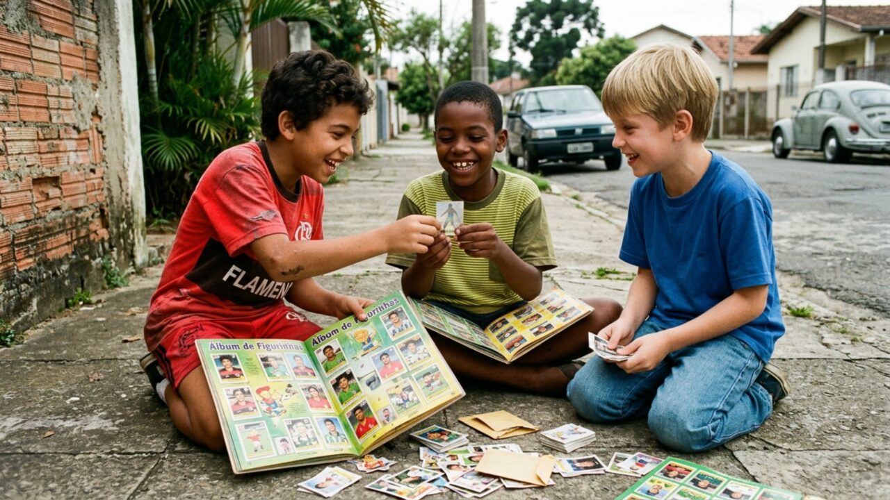 Quem viveu os anos 90 vai lembrar desta cena inesquecível que transformava figurinhas em amizades