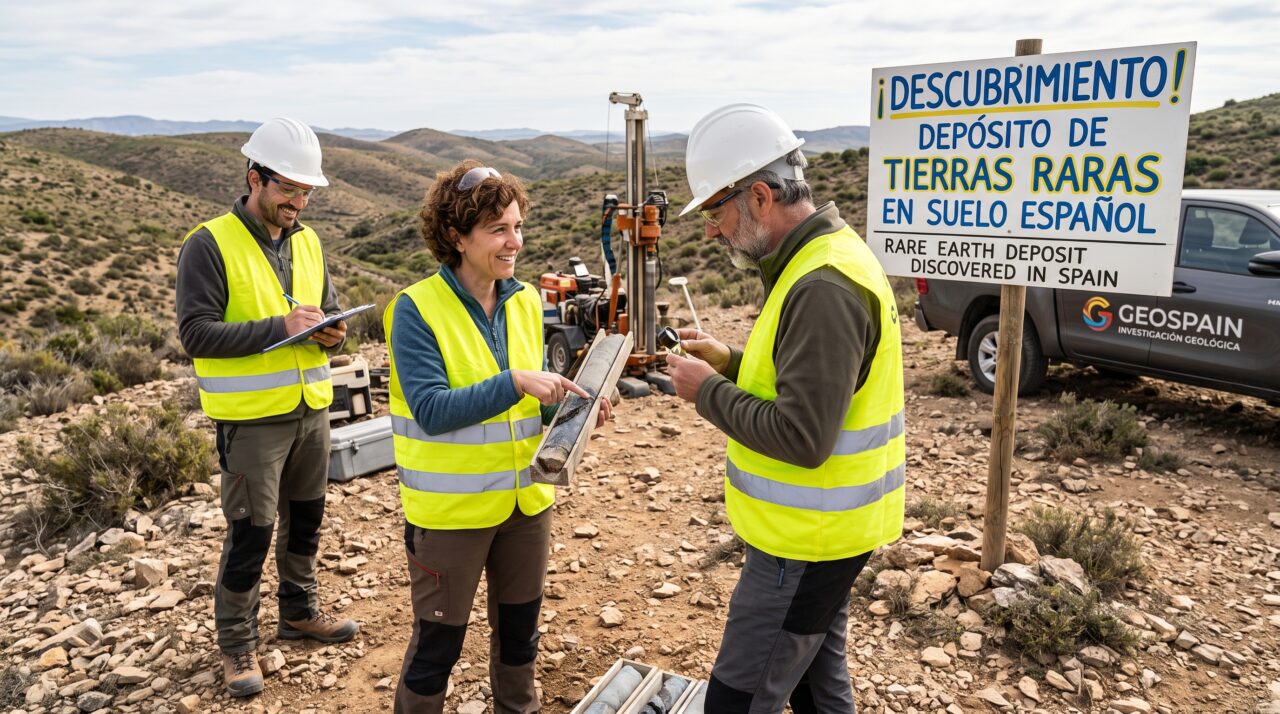 Nem EUA nem Irã: a Espanha descobre uma mina de terras raras capaz de suprir 33% das necessidades da Europa e revoluciona o cenário geopolítico da transição verde