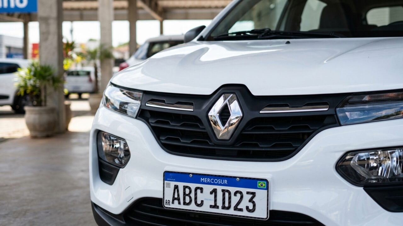 Carro compacto da Renault faz mais de 14 km/l na cidade e ainda briga entre os 0 km mais baratos