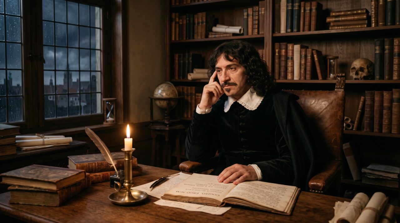 O ensinamento de René Descartes sobre o uso prático da mente e do raciocínio.