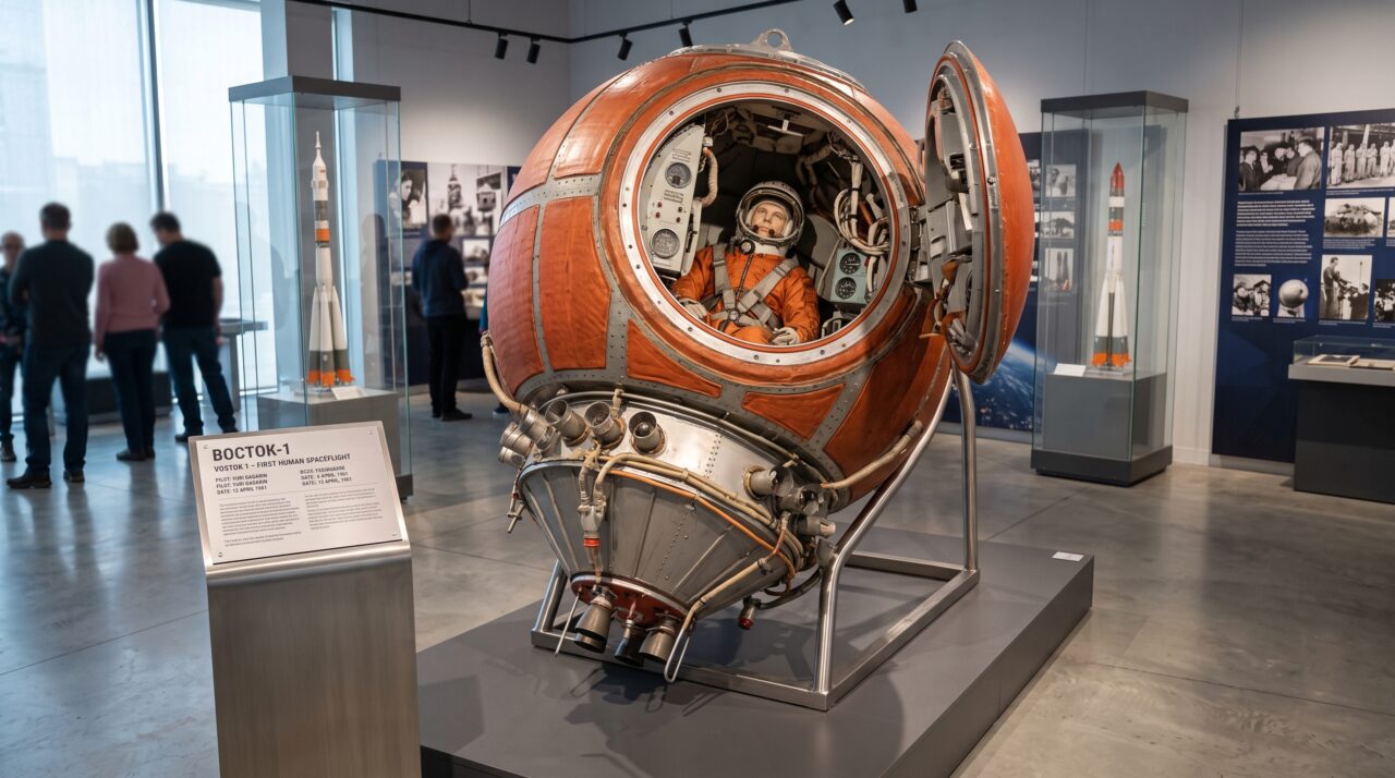 Em 1961, quando o cosmonauta soviético Yuri Gagarin se tornou o primeiro ser humano a orbitar a Terra, ele relatou que, durante a descida, viu chamas do lado de fora da escotilha e, por um breve momento, acreditou que sua cápsula estava se incendiando