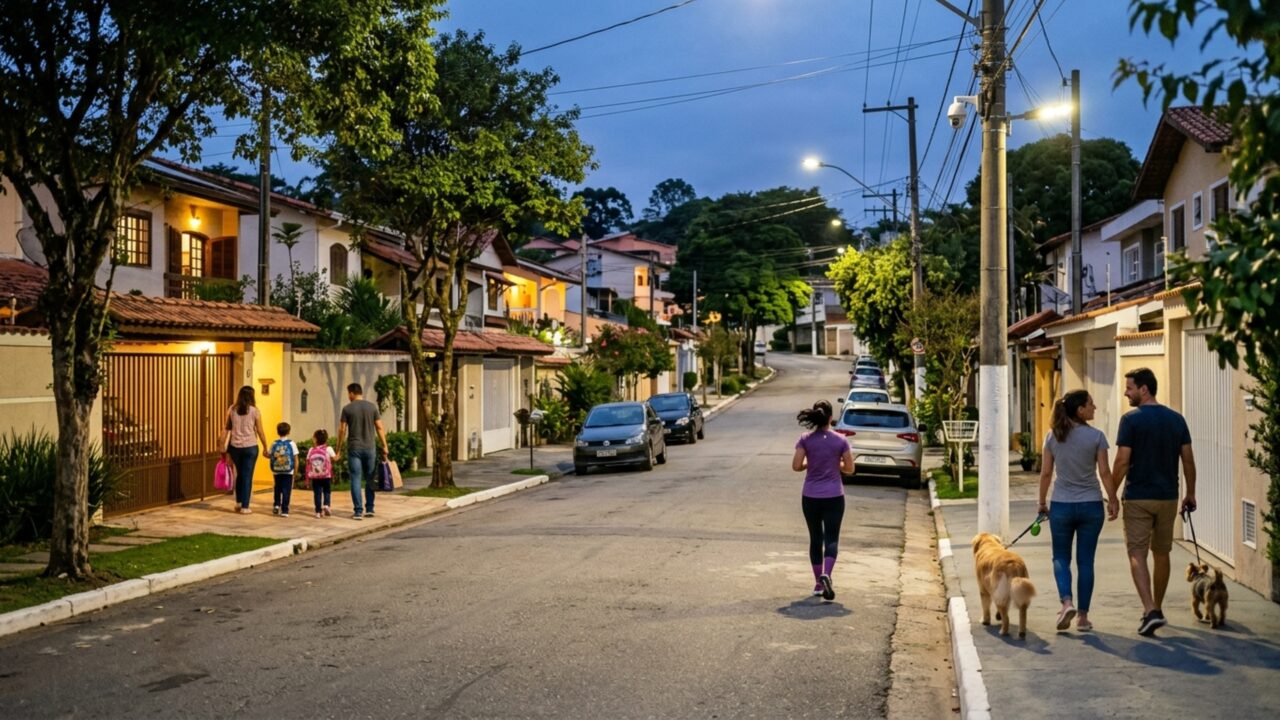 Cidade a menos de 40 quilômetros da maior metrópole do País é considerada uma das mais seguras do Brasil