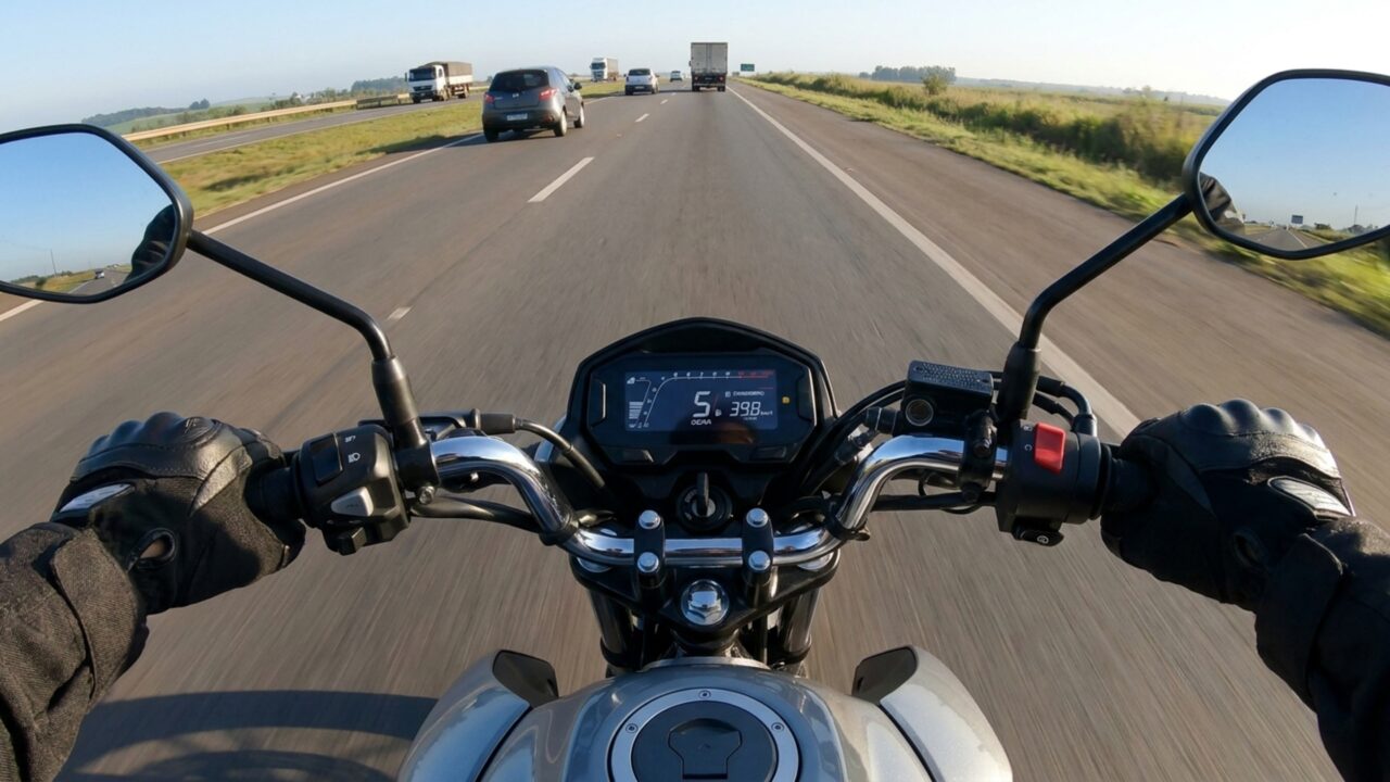 Modelo da Honda faz até 40 km/l e pode passar dos 500 km com seu tanque de 14 litros