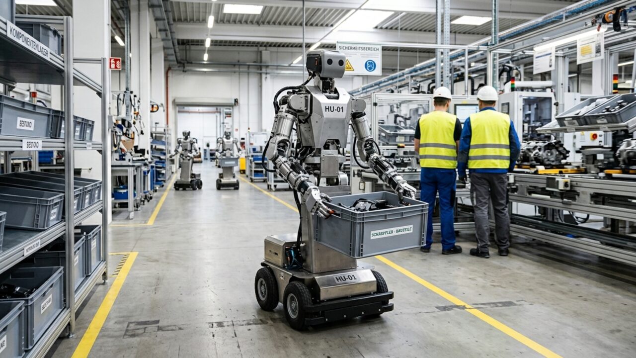 Fabricante alemã vai colocar até 2 mil robôs humanoides dentro de suas fábricas e encomenda mais de 1 milhão de articulações mecânicas