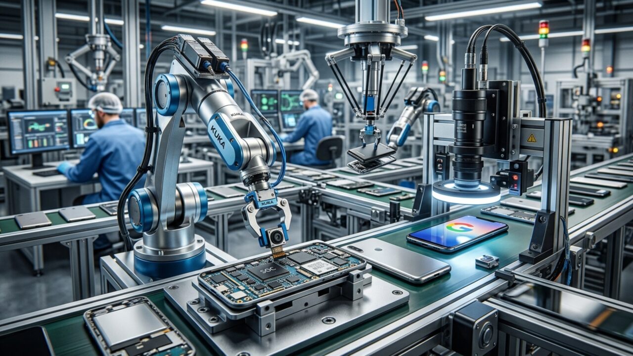 A fábrica escura que produz um celular a cada 6 segundos e mostra o futuro da indústria