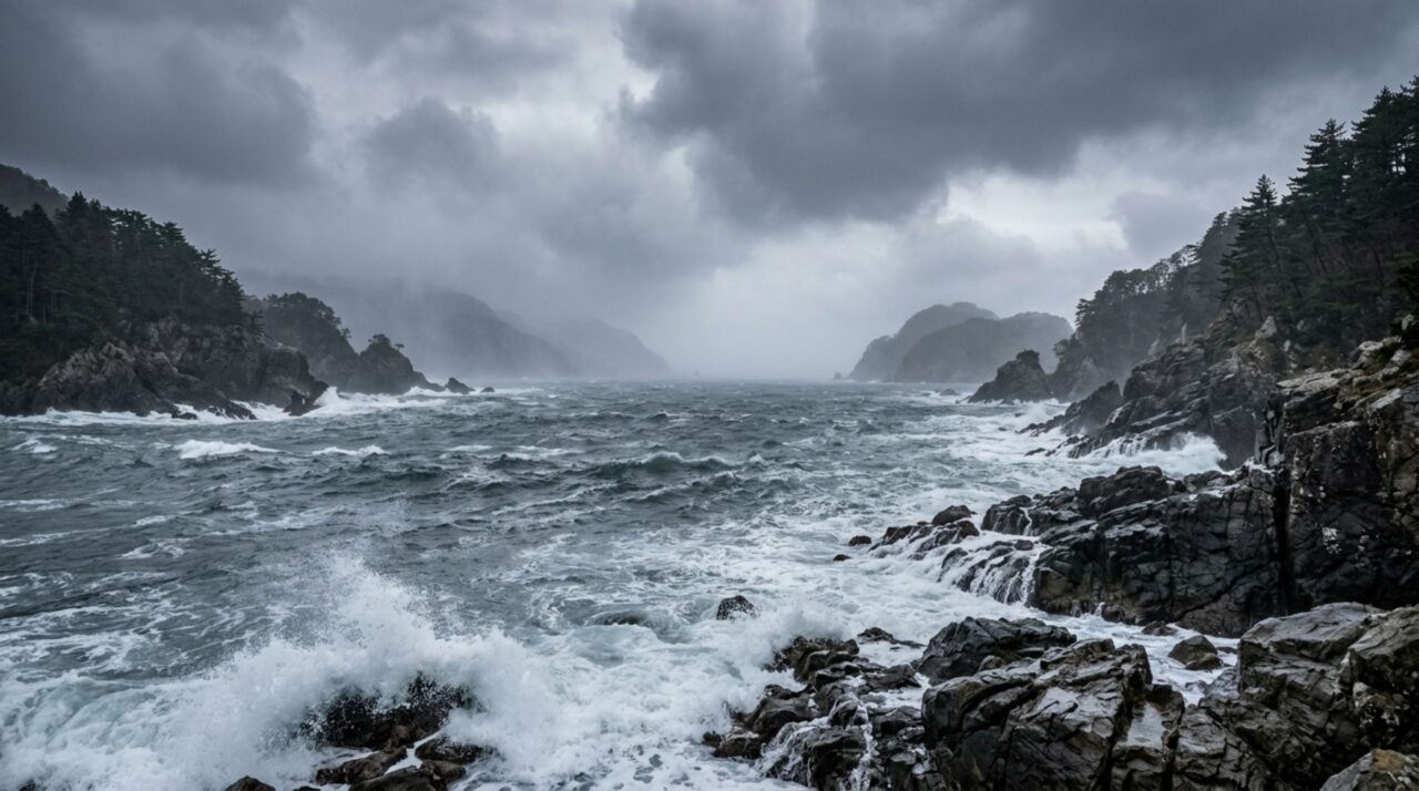 Tempestades violentas no estreito motivaram a criação da rota subterrânea