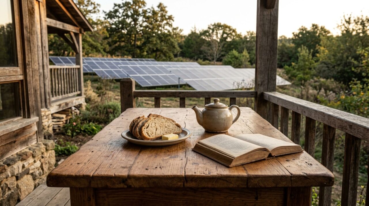 Sistemas integrados de energia solar e reaproveitamento de materiais garantem independência e baixo custo mensal