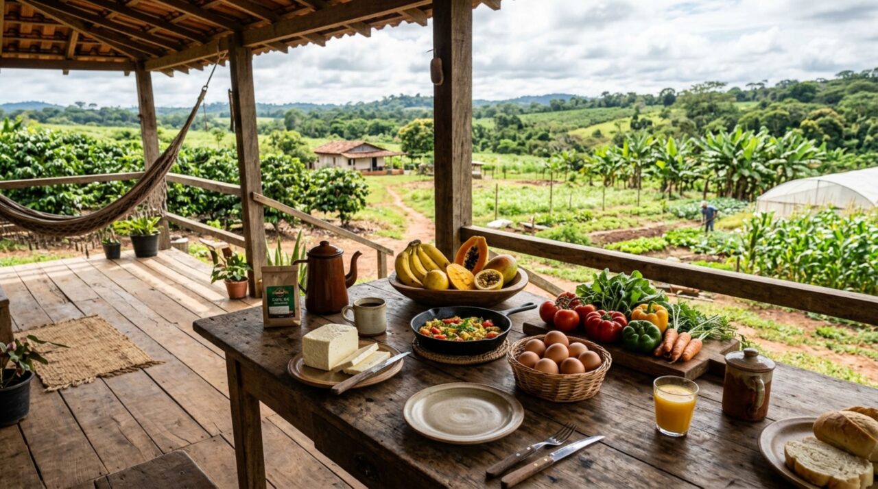 Fartura na roça: propriedade em Rondônia produz do café ao queijo fresco durante o ano todo e parece um verdadeiro paraíso