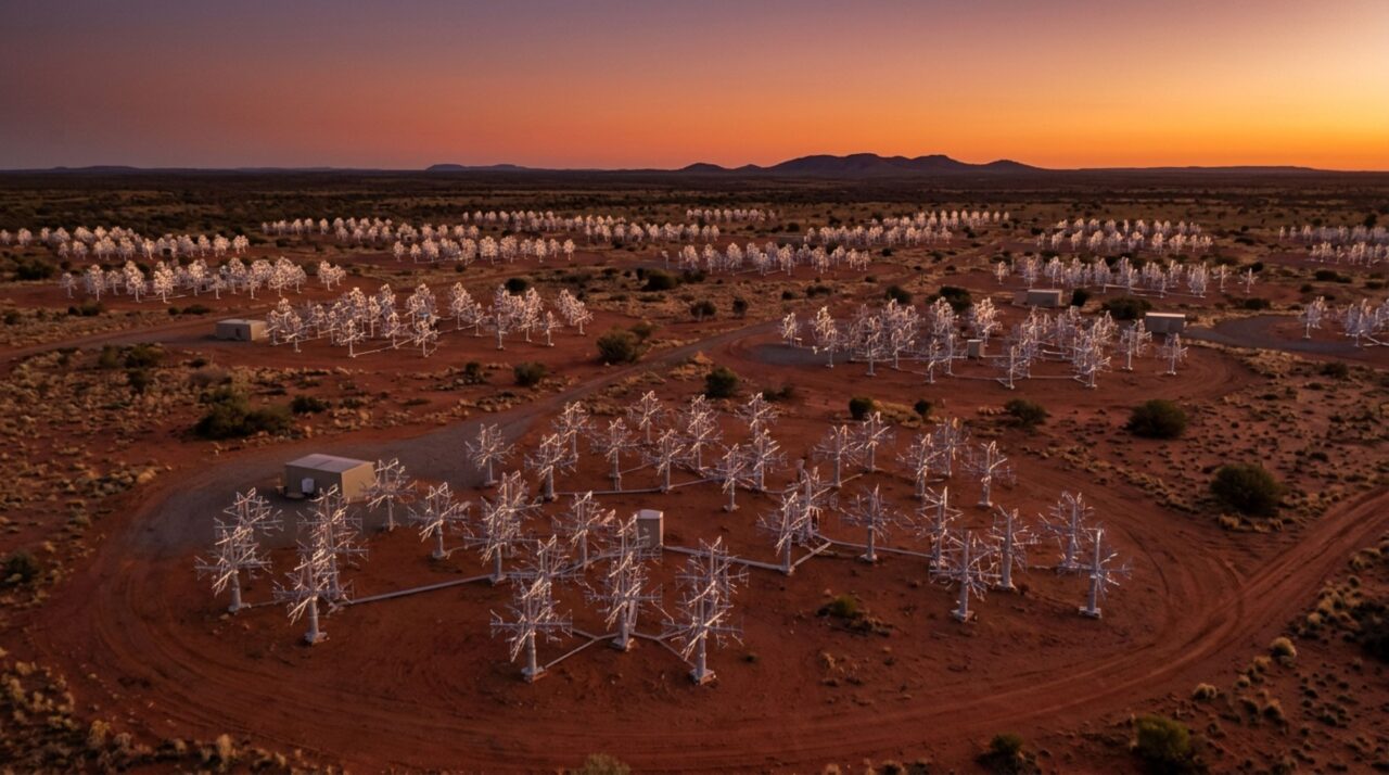 A rede de 131 mil antenas espalhada por dois continentes criada para ouvir quando as primeiras estrelas acenderam