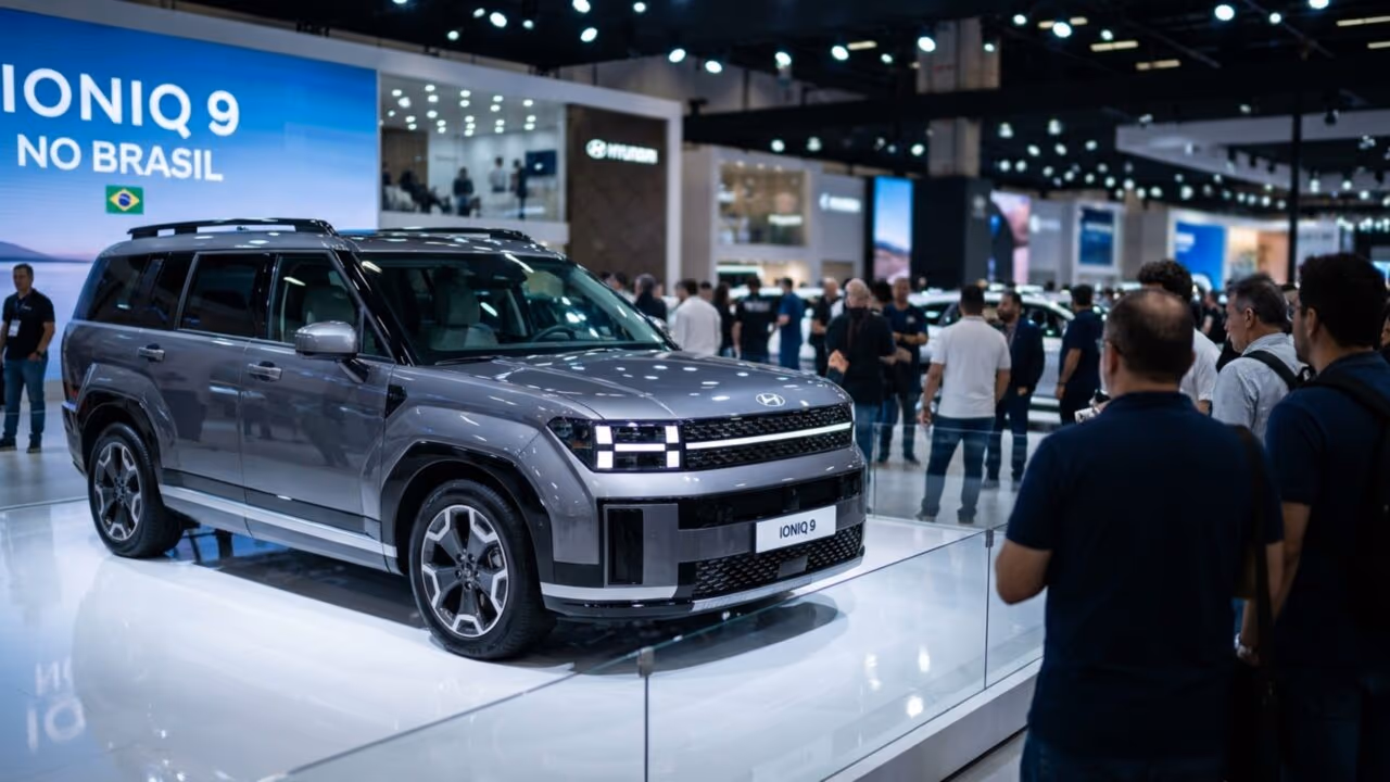 SUV elétrico de 7 lugares roda até 620 km e recupera 80% da bateria em apenas 24 minutos