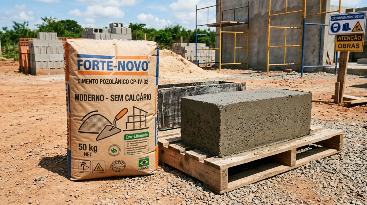 Arquitetos estão impressionados: os Estados Unidos produziram o primeiro cimento sem usar calcário, resolvendo um grande problema para a indústria da construção