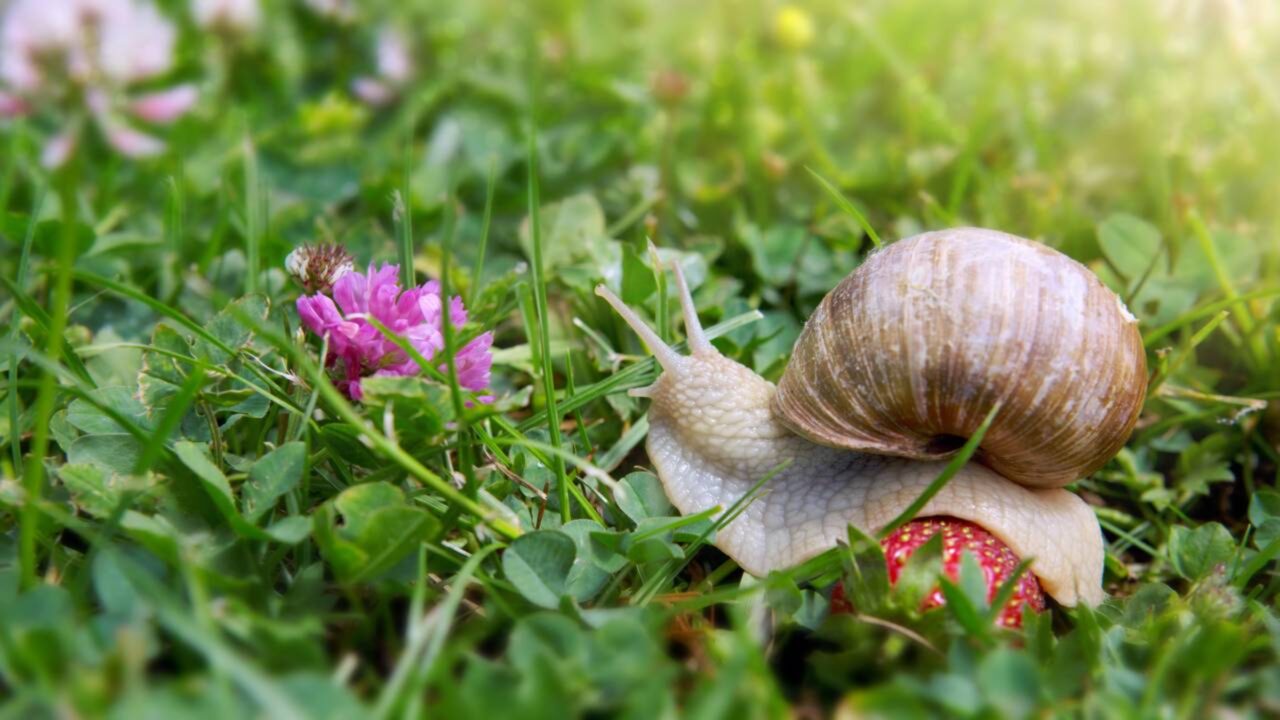 Se você vê um caracol rondando sua casa ou jardim, explicamos o que isso significa e por que isso é bom