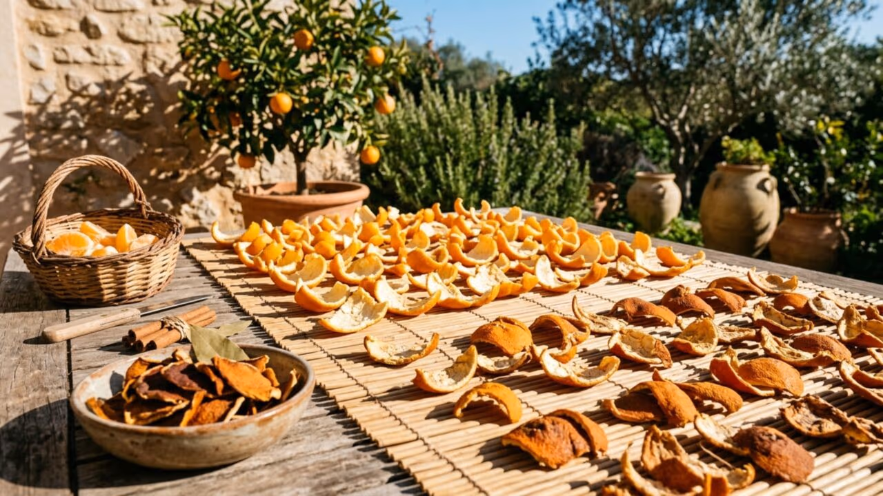Secar cascas de laranja ao sol: por que é recomendado fazer isso e para que serve