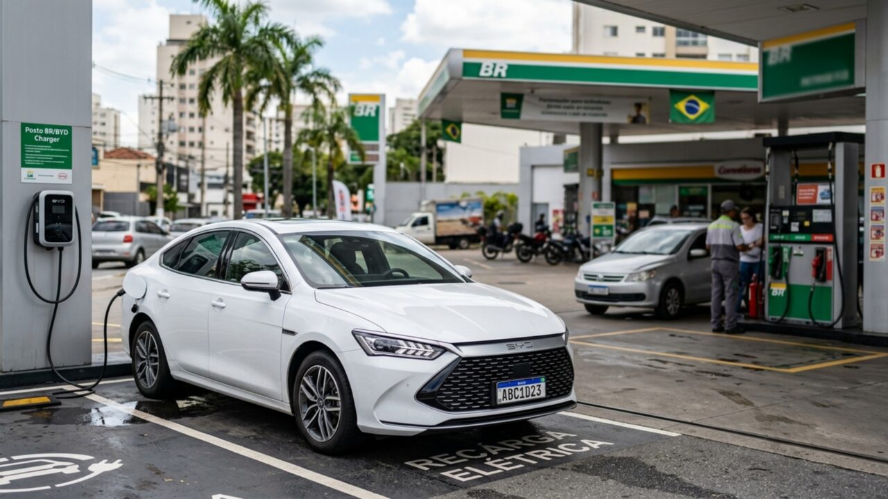 Sedã híbrido chinês promete até 1.200 km de autonomia e mira quem ainda tem medo de carro elétrico