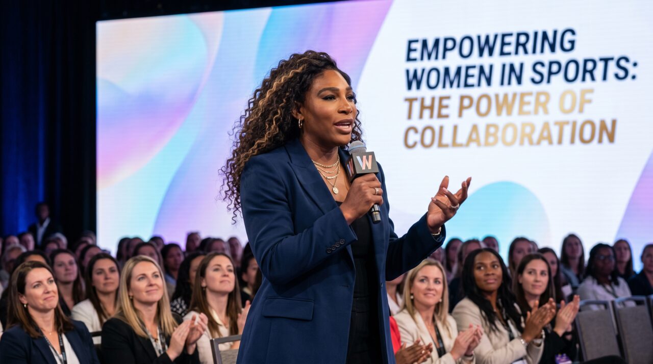 A reflexão da tenista Serena Williams sobre o poder da colaboração e da inspiração entre mulheres.