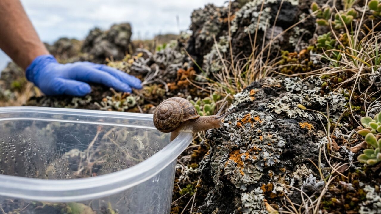Quatro espécies desaparecidas por 150 anos reaparecem em menos de 400 metros quadrados e recebem operação para evitar a extinção