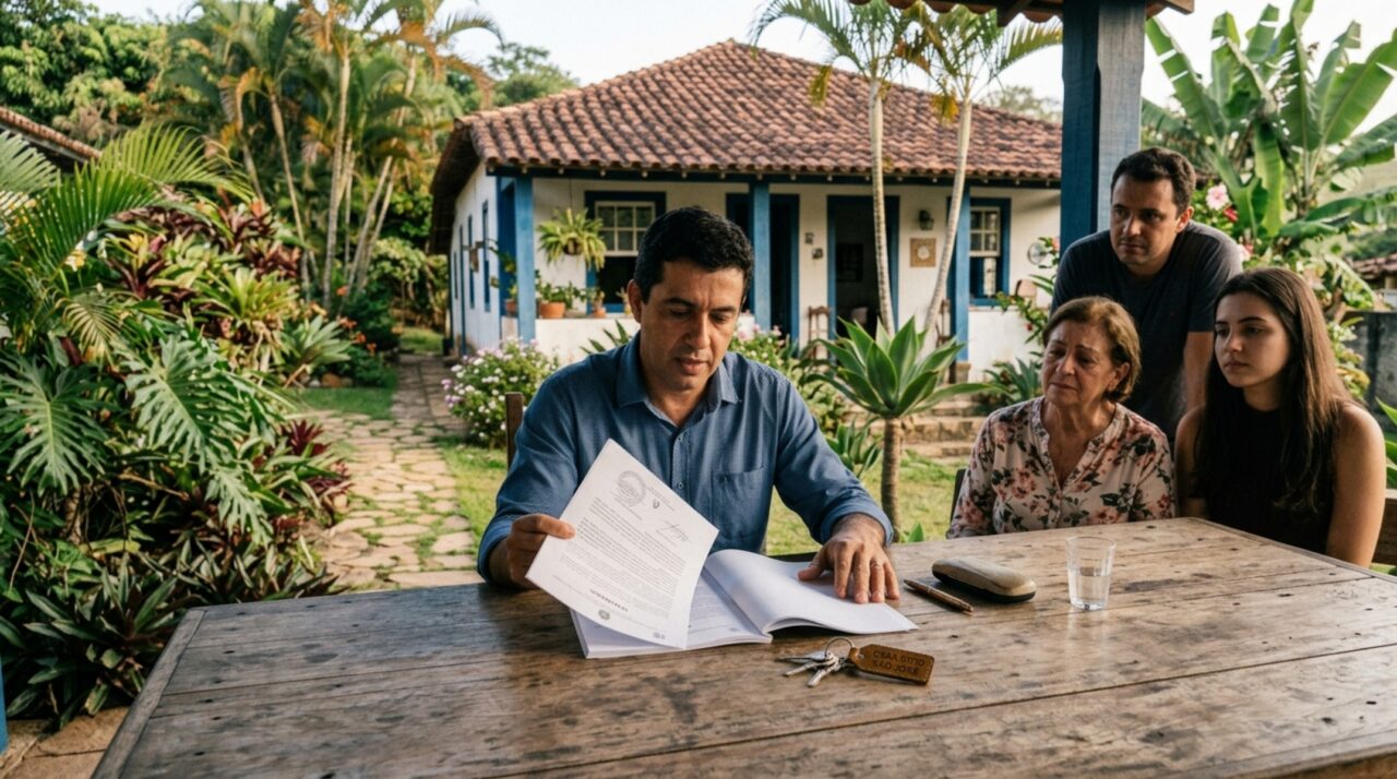 Casal de idosos faz testamento deixando tudo para o filho mais novo que mora com eles, mas a lei da legítima garante metade do patrimônio aos demais herdeiros mesmo contra a vontade dos pais 